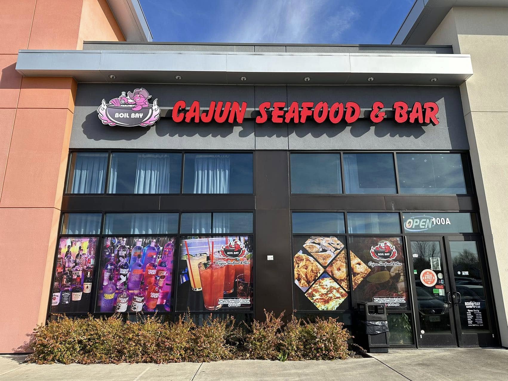 Boil Bay Cajun Seafood & Bar — Virginia Beach location exterior